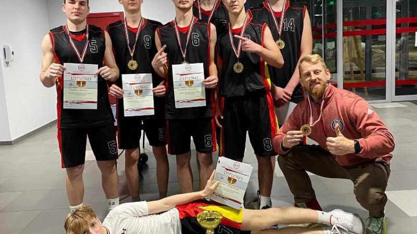 1.vieta Latvijas republikas sacensībās basketbolā 2023