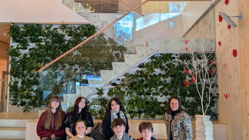 Ekopadomes pieredzes apmaiņas brauciens uz Ogres tehnikumu