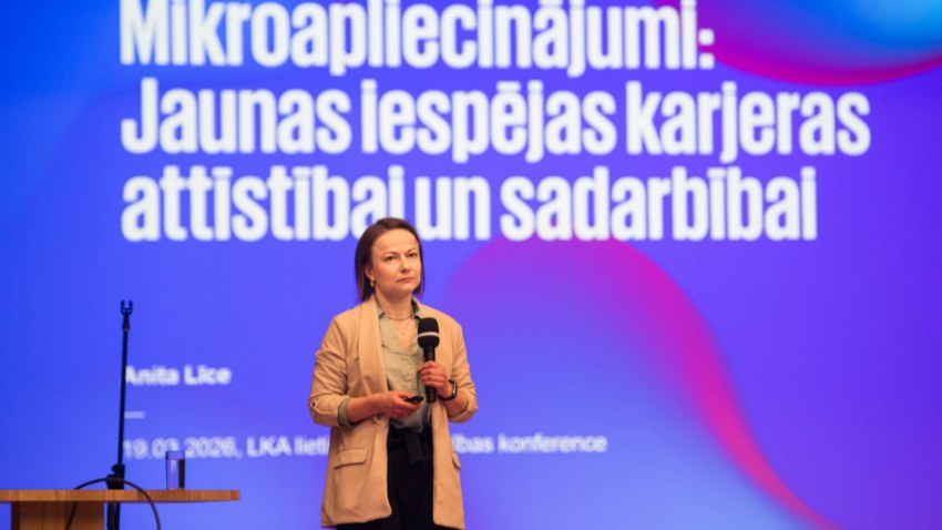 LKA konference “IZGLĪTĪBA. IZAUGSME. ILGTSPĒJA. 2026”. 
Foto: Ieva Makare