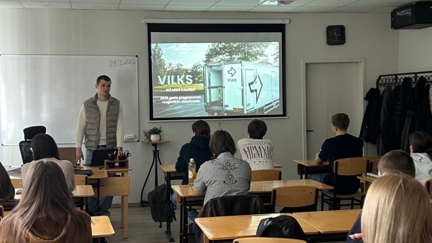 Absolventa R.Kalniņa vieslekcija