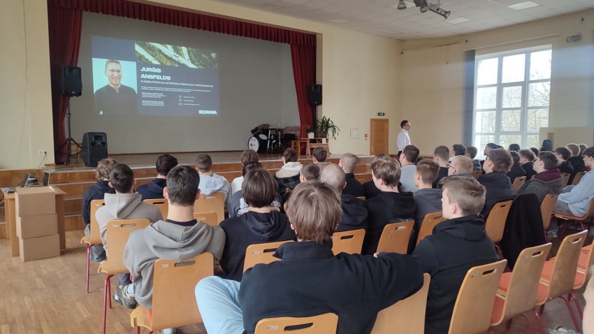 SCANIA Latvija viesošanās RTK