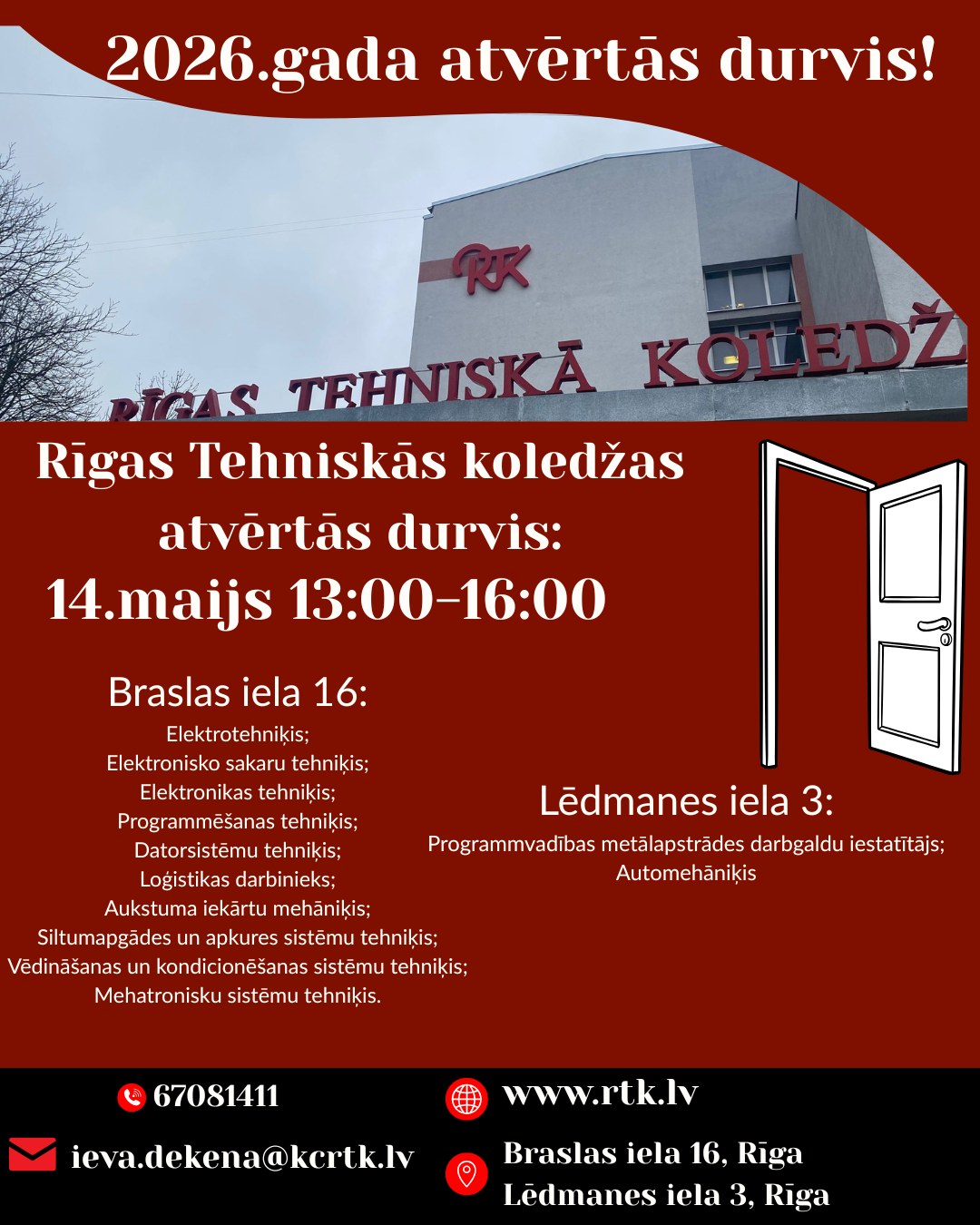 atvērtās durvis